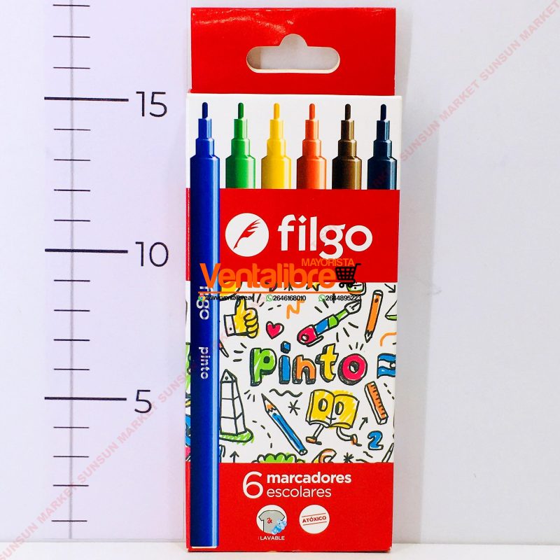 MARCADORES FILGO X6