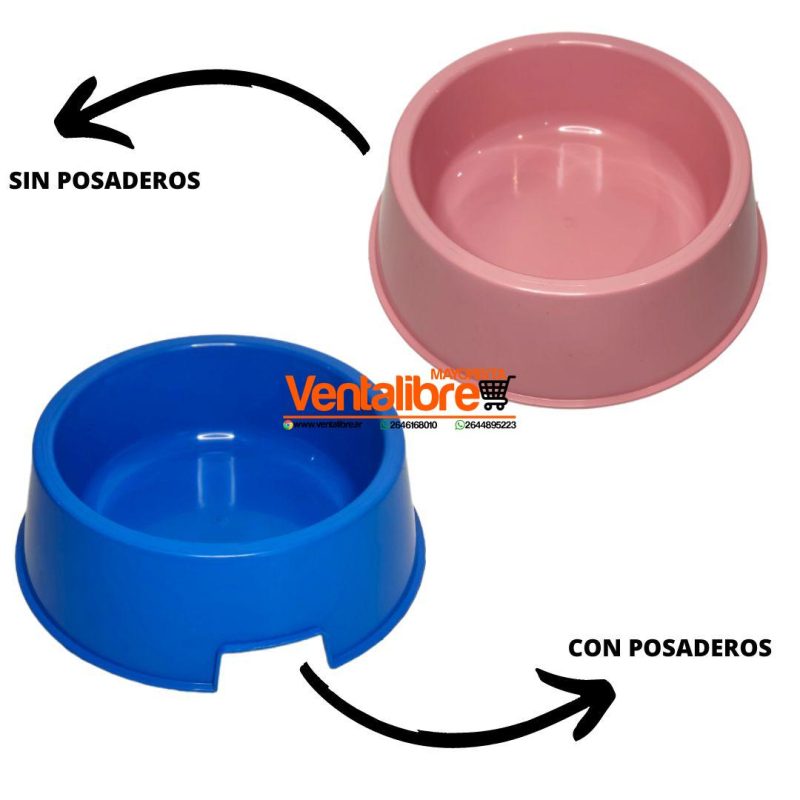 COMEDERO BEBEDERO MEDIANO PARA MASCOTAS - Imagen 4