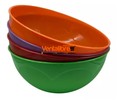 BOWL REDONDO DE 4.5 LITROS 4 COLORES