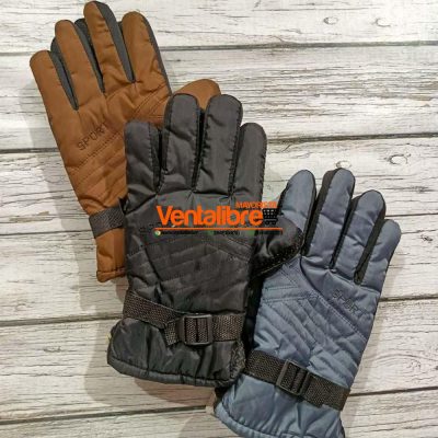 GUANTES DE MOTO IMPERMEABLES FORRADOS CON POLAR VARIOS COLORES