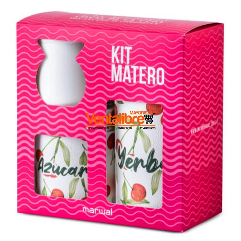 SET YERBERA Y AZUCARERA PREMIUM LATAS LITOGRAFIADAS EN CAJA DE REGALO - Imagen 4