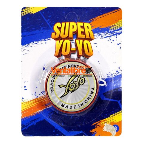 SUPER YO-YO CLÁSICO CON CUERDA COLORES