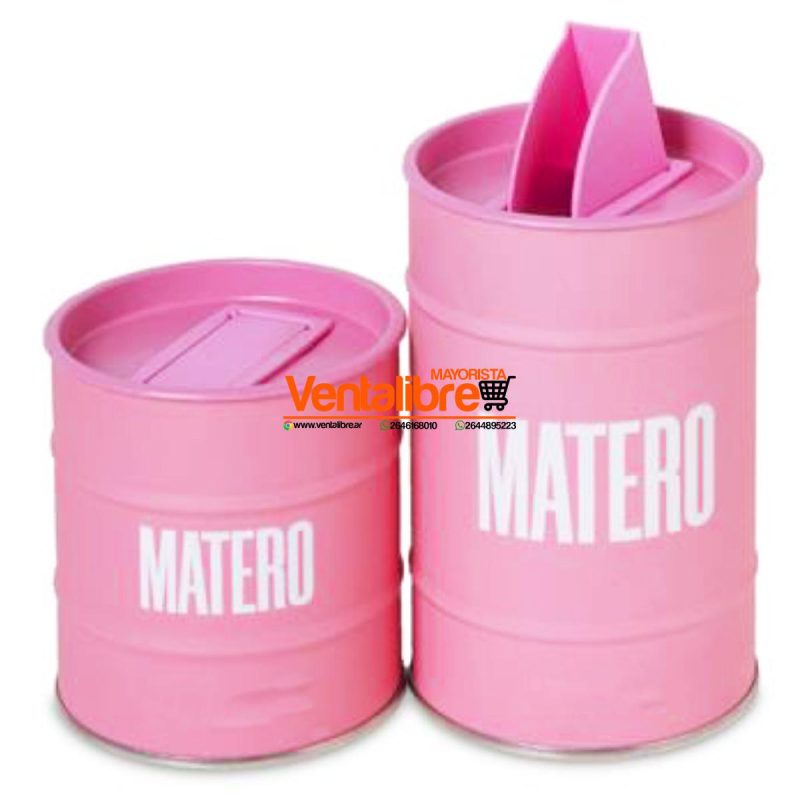 SET YERBERA Y AZUCARERA PREMIUM LATA BRANCA LITOGRAFIADA - Imagen 4