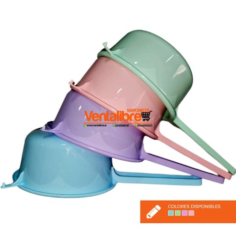 COLADOR DE PASTAS CON MANGO 19 CM