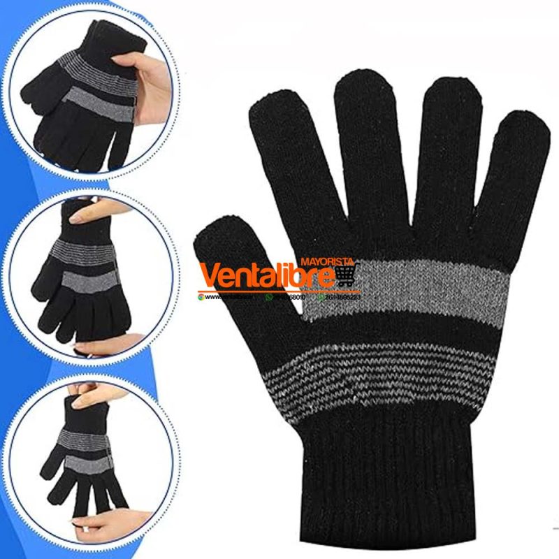 GUANTES MÁGICOS PARA ADULTO DOBLE TEJIDO VARIOS COLORES