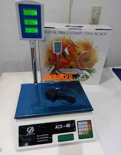 BALANZA COMERCIAL CON TORRE 40KG. - Image 2