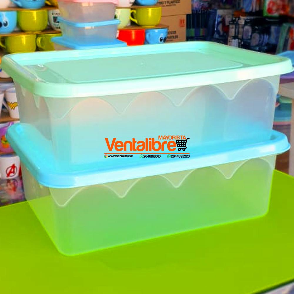 HERMÉTICO RECTANGULAR DE 10 LTS. 4 COLORES