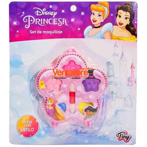 SET DE MAQUILLAJE PRINCESAS CON 3 SOMBRAS