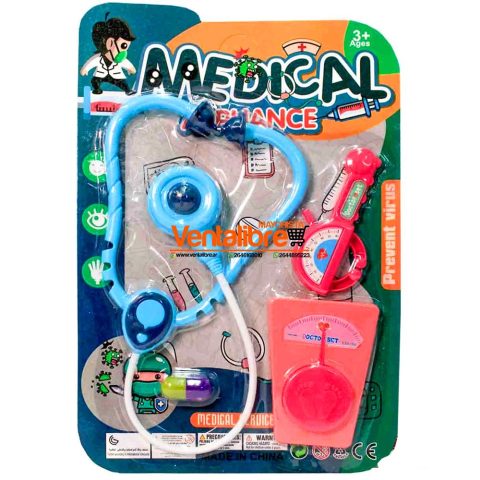 SET DE DOCTOR X 4 PIEZAS