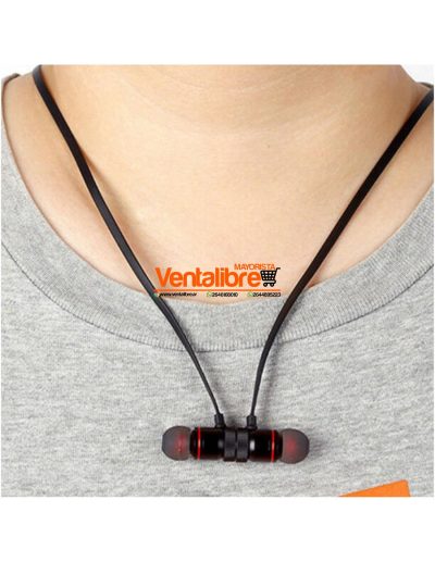 AURICULAR DEPORTIVO CON CABLE MANOS LIBRES BLUETOOTH - Image 3