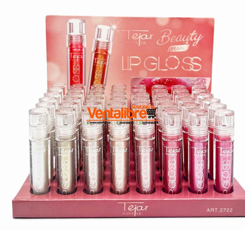 BRILLO PARA LABIOS CON APLIQUE EFECTO PERLADO - Imagen 2