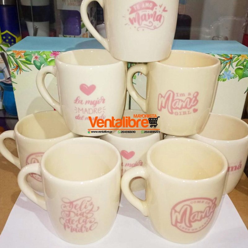 TAZA BOMBE GRANDE CHAMPAGNE DIA DE LA MADRE