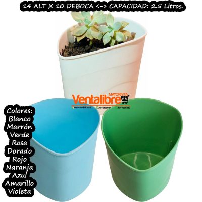 MACETAS PARA JARDIN DISEÑO N°14