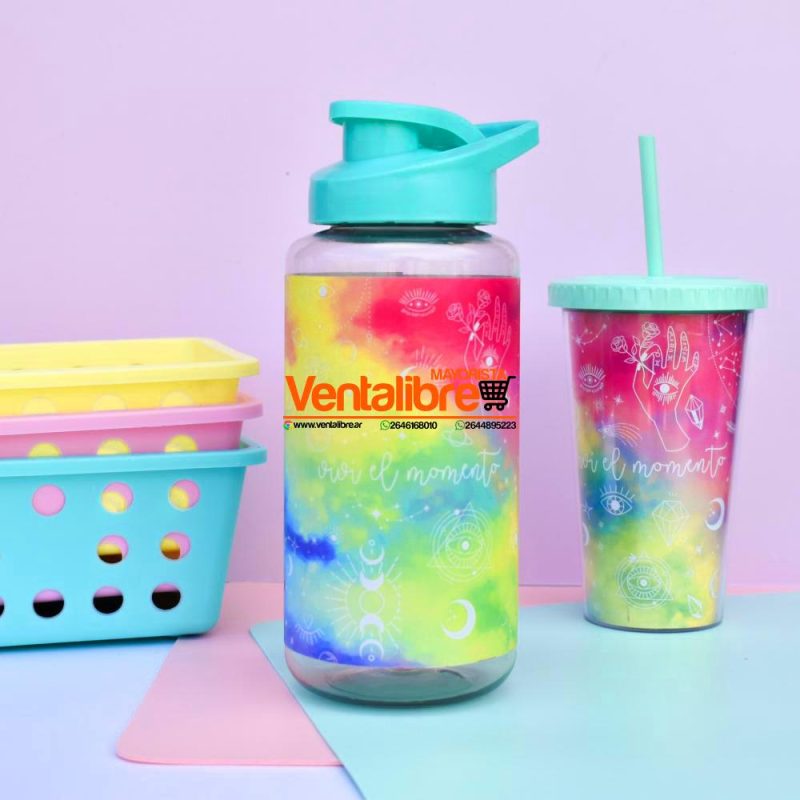 BOTELLA DEPORTIVA 1L DISEÑOS VARIOS - Imagen 2