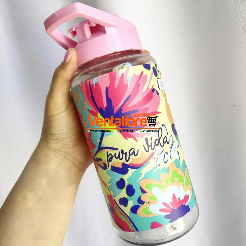 BOTELLA DEPORTIVA 1L DISEÑOS VARIOS
