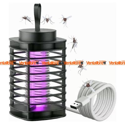 LÁMPARA MATA MOSQUITOS UV ELÉCTRICA CON TRAMPA PARA MOSQUITOS