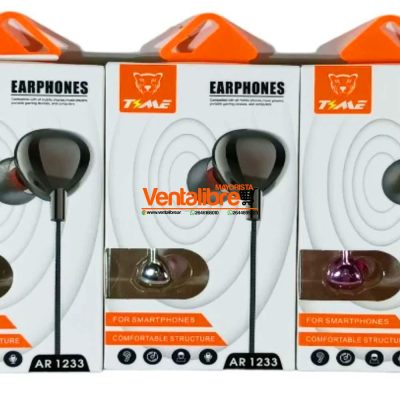 AURICULAR TIME MANOS LIBRES MUSIC EARPHONE