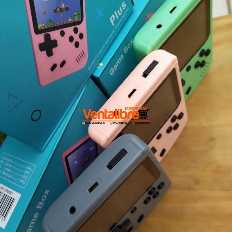 CONSOLA GAME BOX 400 EN 1 EXCELENTE CALIDAD VARIOS COLORES - Imagen 3