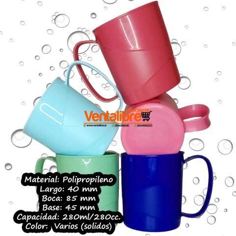 TAZA MUG PREMIUM EN COLORES 280 CC. EXCELENTE CALIDAD