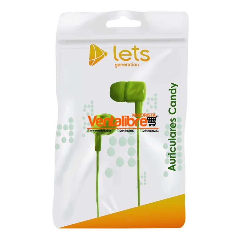 AURICULAR ESTÉREO IN EAR SUPER BASS 5 COLORES - Imagen 4