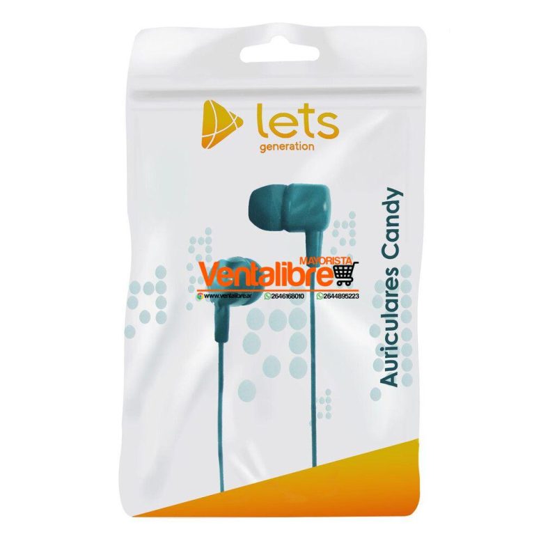 AURICULAR ESTÉREO IN EAR SUPER BASS 5 COLORES - Imagen 6
