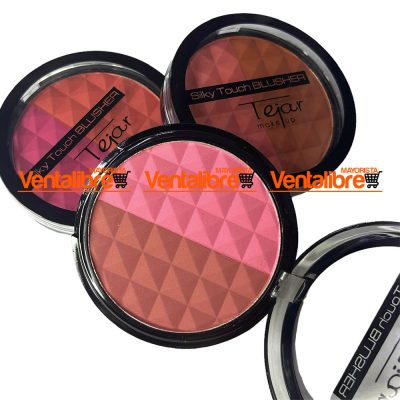 RUBOR COMPACTO POR 2 COLORES CON TEXTURA SUAVE Y FÁCIL DE APLICAR