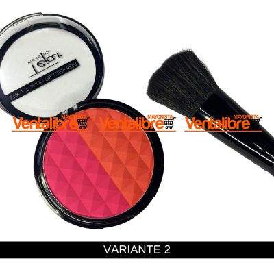 RUBOR COMPACTO POR 2 COLORES CON TEXTURA SUAVE Y FÁCIL DE APLICAR - Image 4
