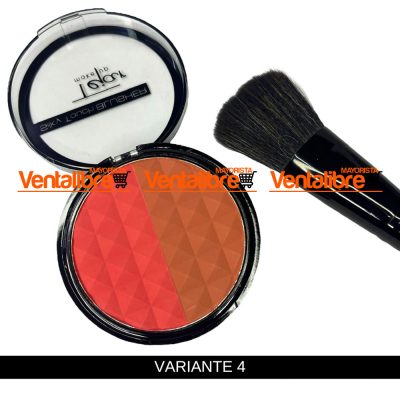RUBOR COMPACTO POR 2 COLORES CON TEXTURA SUAVE Y FÁCIL DE APLICAR - Image 6