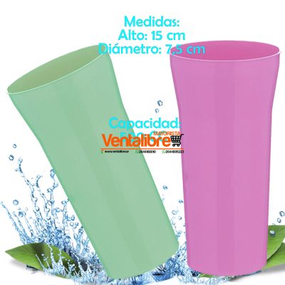 VASO TRAGO LARGO 550 CC.