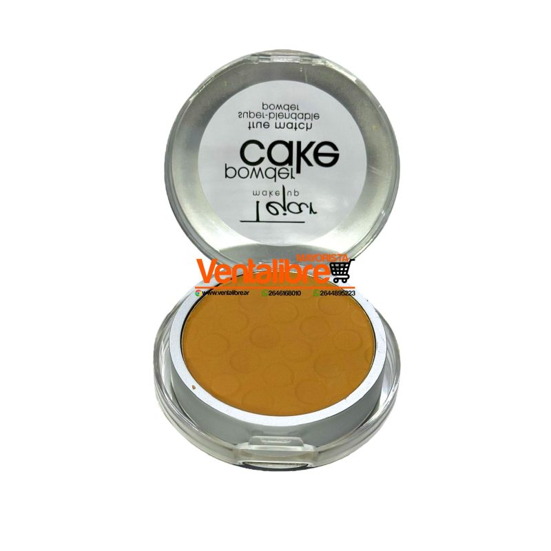 MAQUILLAJE EN POLVO COMPACTO CON ESPEJO Y CISNE 6 TONOS - Image 6