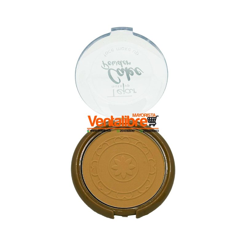 MAQUILLAJE FACIAL EN POLVO COMPACTO DE LARGA DURACIÓN - Imagen 3