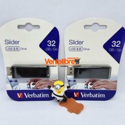 PENDRIVE VERBATIM 32GB SLIDER USB 2.0