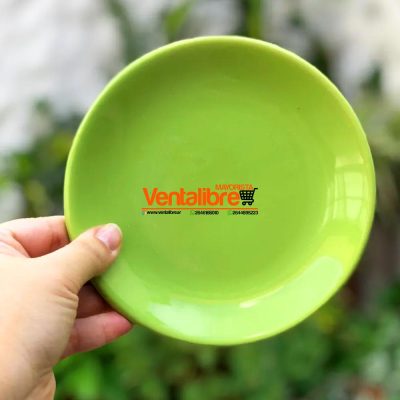 PLATO DE CERÁMICA PARA TAZAS O TAZONES EXCELENTE CALIDAD