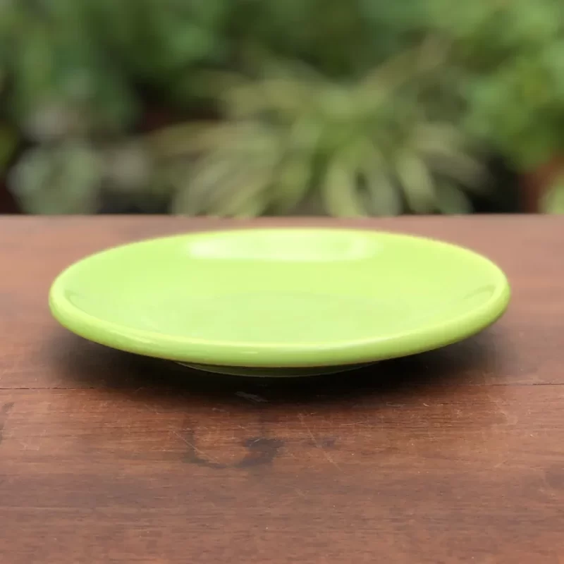 PLATO DE CERÁMICA PARA TAZAS O TAZONES EXCELENTE CALIDAD - Imagen 2