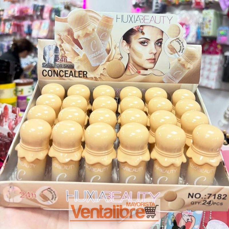 CORRECTO HUXIABEAUTY CARE FOR SKIN A PRUEBA DE AGUA EFECTO MATTE