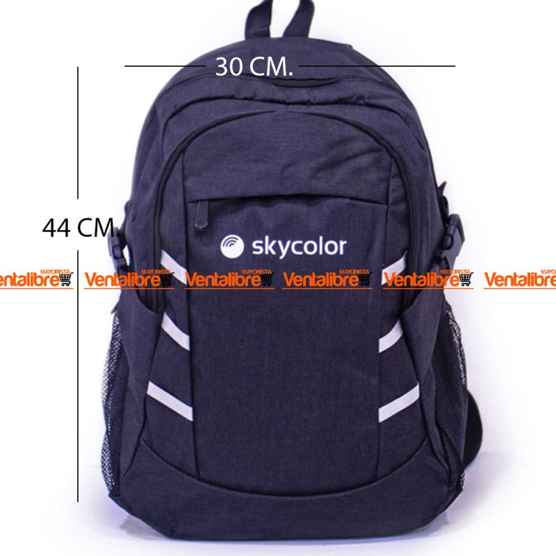 MOCHILA GRANDE IMPORTADA DE BRASIL DE 44*30*18 CM. AZUL