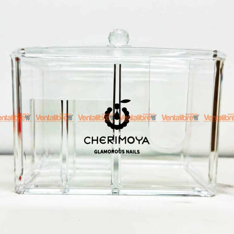 ORGANIZADOR ACRILICO 4 DIVISORES CHERIMOYA