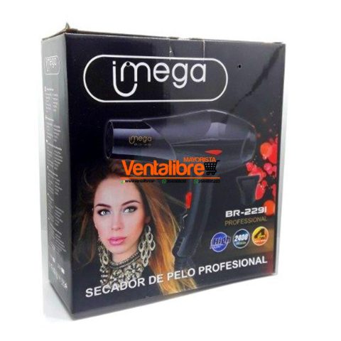 SECADOR DE PELO PROFESIONAL 4 VELOCIDADES 2400W