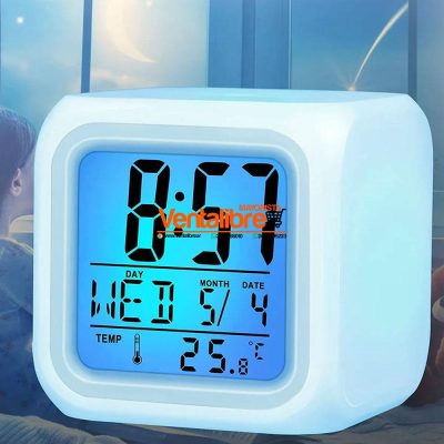 RELOJ DIGITAL CON CALENDARIO/DESPERTADOR/TEMPERATURA