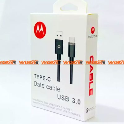 CABLE USB CARGA RÁPIDA TIPO C 3.0A