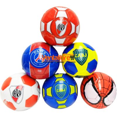 PELOTA FUTBOL N°2 CLUBES Y PERSONAJES