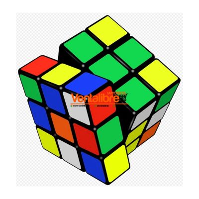 CUBO MAGICO RUBIK 3 X 3 CM. EN BOLSA