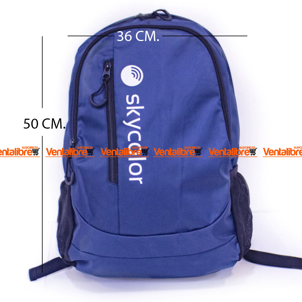 MOCHILA GRANDE IMPORTADA DE BRASIL DE 50*36*50 CM. AZUL