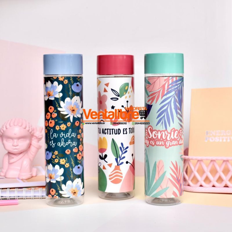 BOTELLAS ALTAS ESTAMPADAS 500 CC. - Imagen 2