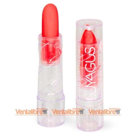 BÁLSAMO LABIAL CON SABOR A FRUTILLA CON VITAMINA E X 4 GR.