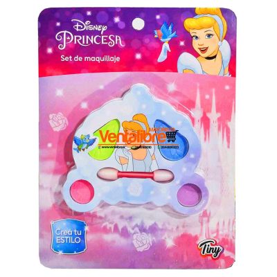 SET DE MAQUILLAJE CENICIENTA SOMBRAS POR 4 COLORES