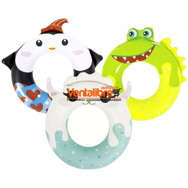 SALVAVIDAS INFLABLES INFANTILES ANIMAL