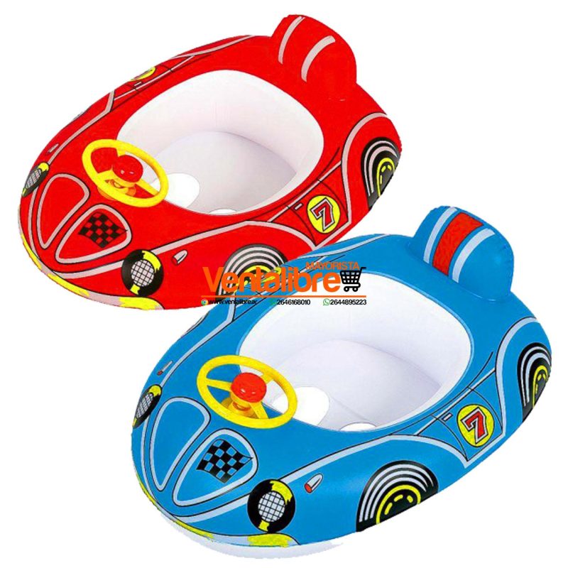 BOTES INFLABLES SALVAVIDAS CON CHIFLE 67.5 x 50 CC
