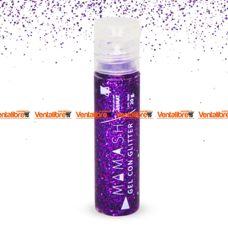 GEL CON GLITTER PARA CUERPO Y PELO X 20 GR. VARIOS COLORES - Imagen 11