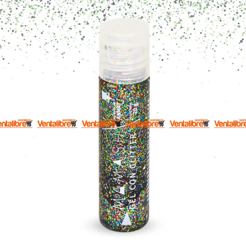 GEL CON GLITTER PARA CUERPO Y PELO X 20 GR. VARIOS COLORES - Imagen 4